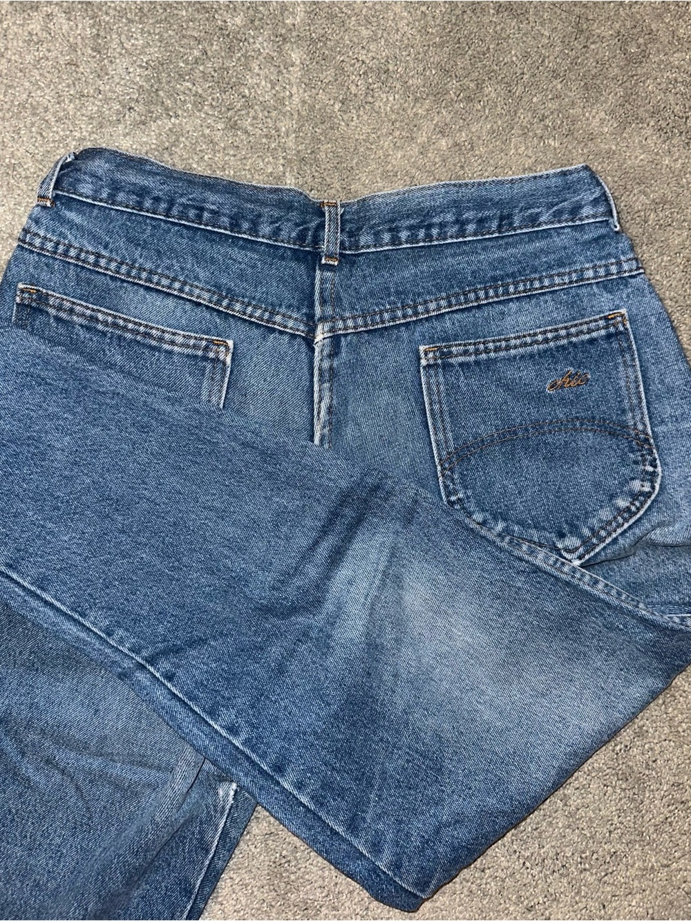 Vintage Chic Blue Women's Jeans